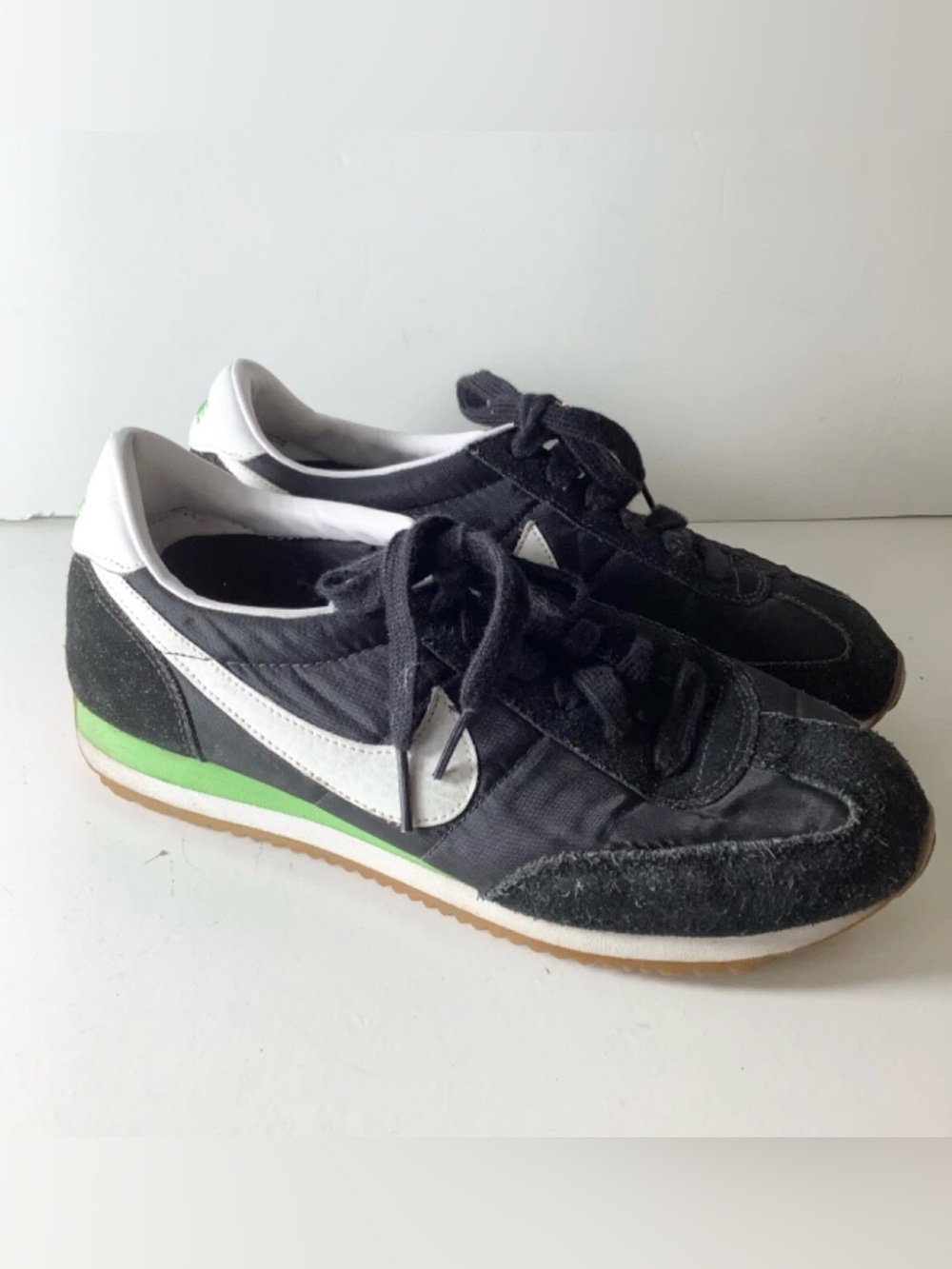 Nike Oceania Women's Black Athletic Running Shoes Sneakers 307165-001 - Size 7